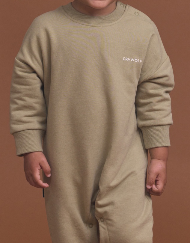 Crywolf - BABY CHILL ROMPER Elm