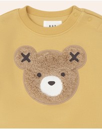 Huxbaby - Furry Huxbear Sweatshirt - Babies-Kids