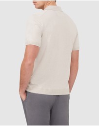 Van Heusen - Cotton Silk Knitted Polo
