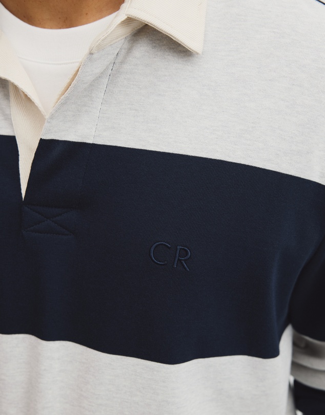 Country Road - Australian Cotton Stripe Rugby Polo