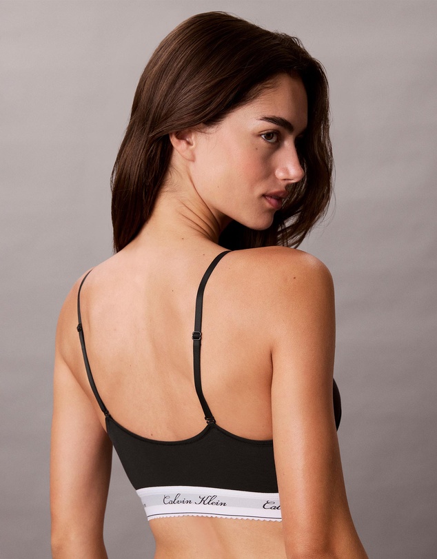 Calvin Klein - New Signature Logo Lightly Lined Bralette