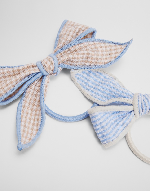 Country Road - Gingham Hairtie Pack Of 2
