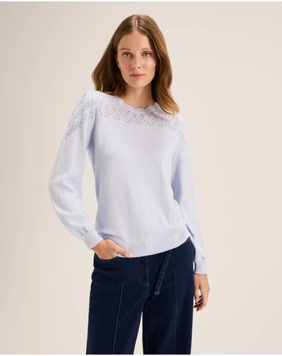 Review - Violet Knit Top
