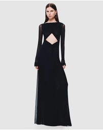 MISHA - The Transit LS Mesh Dress
