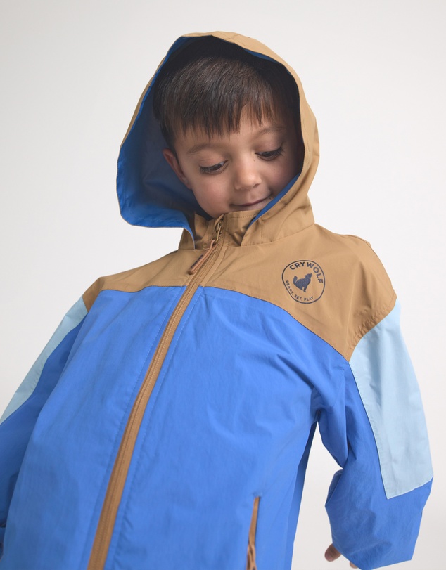 Crywolf - PACKABLE JACKET Ocean Colourblock