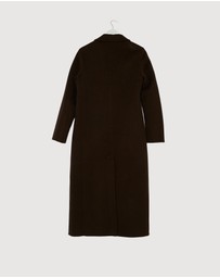 Revibe - Repaired Minima Esenciales Dulcie Relaxed Wool Coat - AU 8