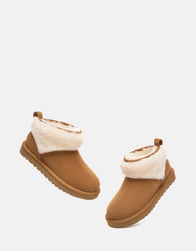 EVERAU - Australian Shepherd Ugg Eirwen Cow Suede Upper UGG Boots