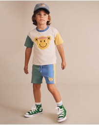 Huxbaby - Tennis Bear Boxy T-Shirt - Babies-Kids