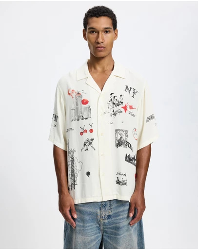 Duke + Dexter - Ny Sketch Vintage Shirt