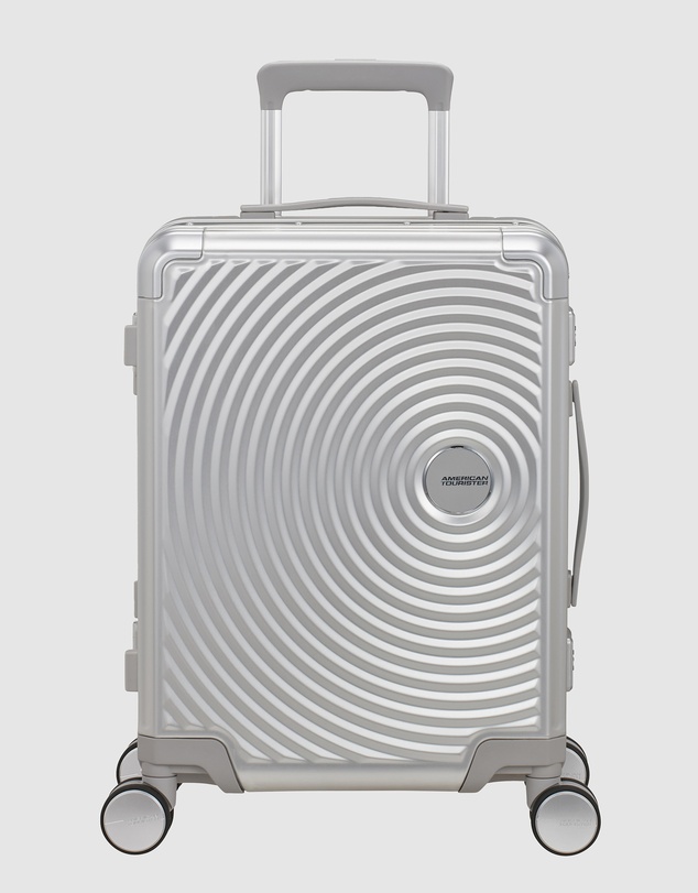 American Tourister - Soundbox Alu Carry-On Tsa Suitcase Expandable (55Cm)