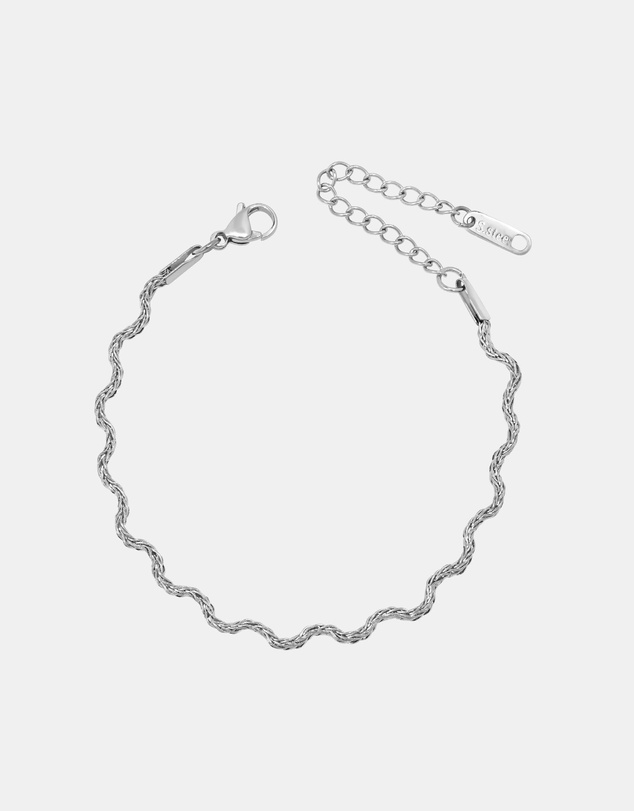 Zoe Olivia - Waterproof Solara Textured Wave Bracelet