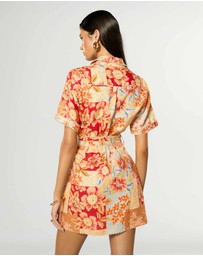 Winona - Solene Button Up Short Dress