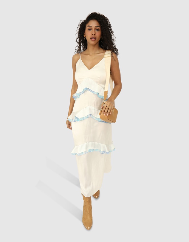 Belle & Bloom - Lovely Day Ruffle Maxi Dress