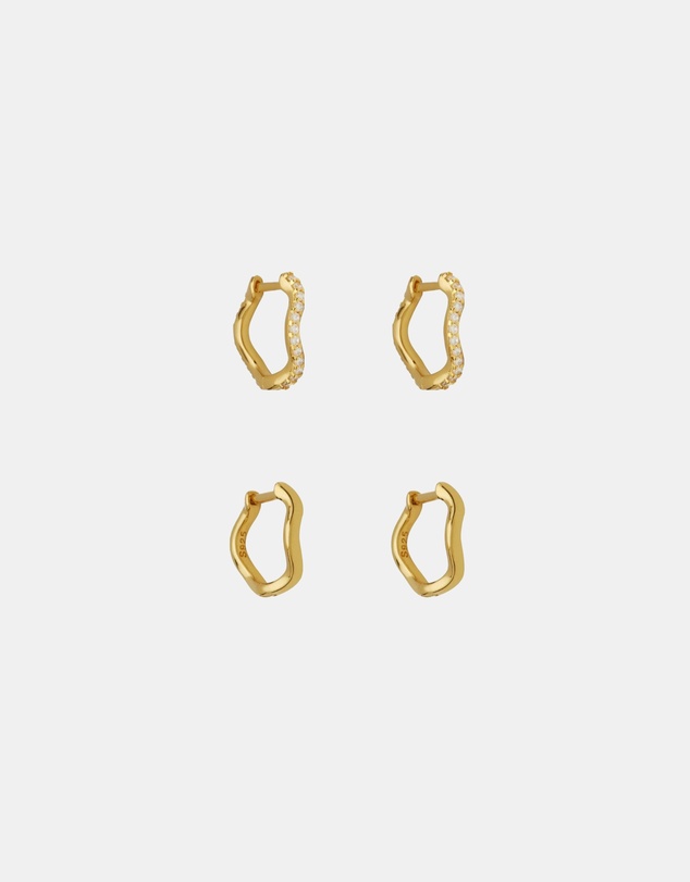 SAINT VALENTINE - The Vera + Luna Wave Set - Gold