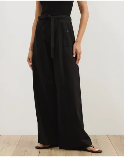 Atmos&Here - Esme Cotton Twill Pants