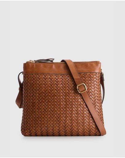 Evity - Lina Weave Crossbody Bag