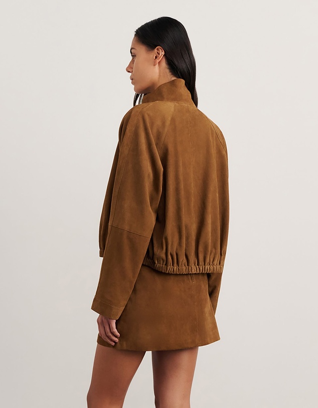 Jag - Ophelia Suede Bomber