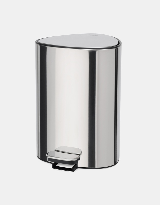 Joseph Joseph - EasyStore™ Luxe Stainless Steel 5L Pedal Bin with Liner Storage