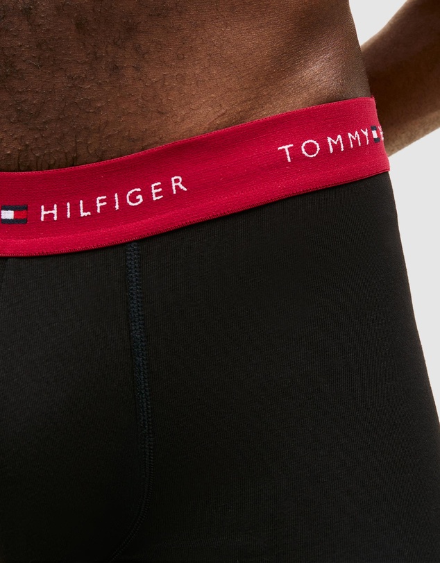 Tommy Hilfiger - 3-Pack Signature Repeat Logo Waistband Trunks