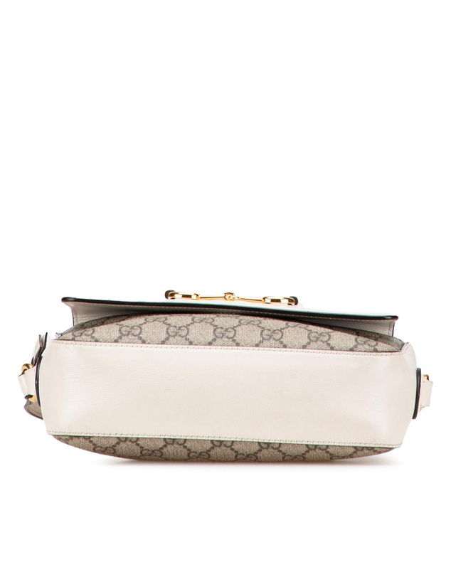 Gucci - Pre-Loved Small GG Supreme Horsebit 1955 Crossbody