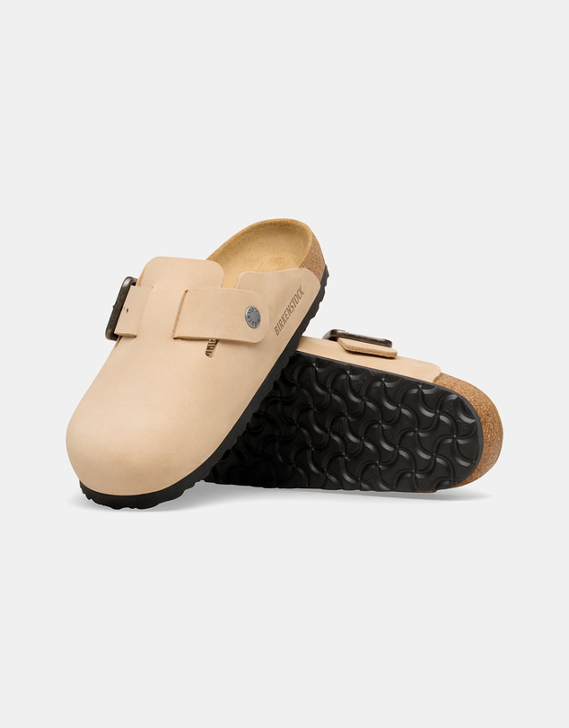 Birkenstock - Boston Wire Buckle Nubuck Leather Regular - Unisex