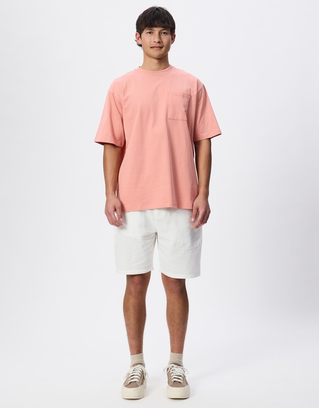 Scotch & Soda - Seasonal Core 3 Crosses Chest Pocket Loose-Fit T-Shirt
