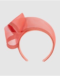 Fillies Collection - Coral Headband Fascinator