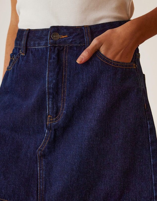 Atmos&Here - Rina Denim Mini Skirt