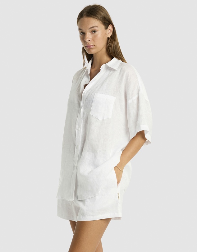 Sea Level Australia - Resort Linen Aloha Shirt