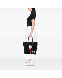 Pre-Loved by Azura Reborn - Pre-Loved Saffiano Trimmed Tessuto Applique Tote