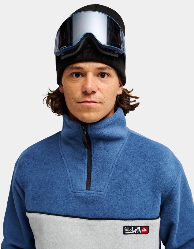 Quiksilver - Mens YG Cruz Polar Half Zip Fleece Jacket