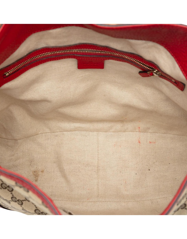 Pre-Loved by Azura Reborn - Pre-Loved GG Canvas Bamboo Diana Satchel