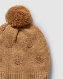 Wilson & Frenchy - Organic Knitted Bauble Hat - Babies