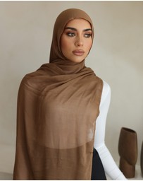 Mod Squad - Double Stitch Hijab- Cinnamon