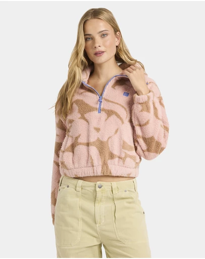 Billabong - Womens Barra Half Zip Pullover