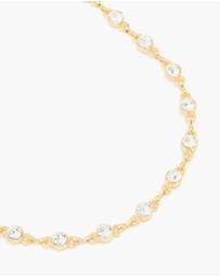 Lovisa - Gold Plated Diamante Circles Necklace