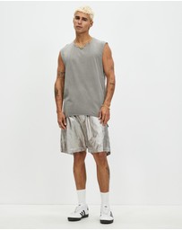 Surrounded By Ghosts - The Mottramite Cotton Tail Muscle T-Shirt