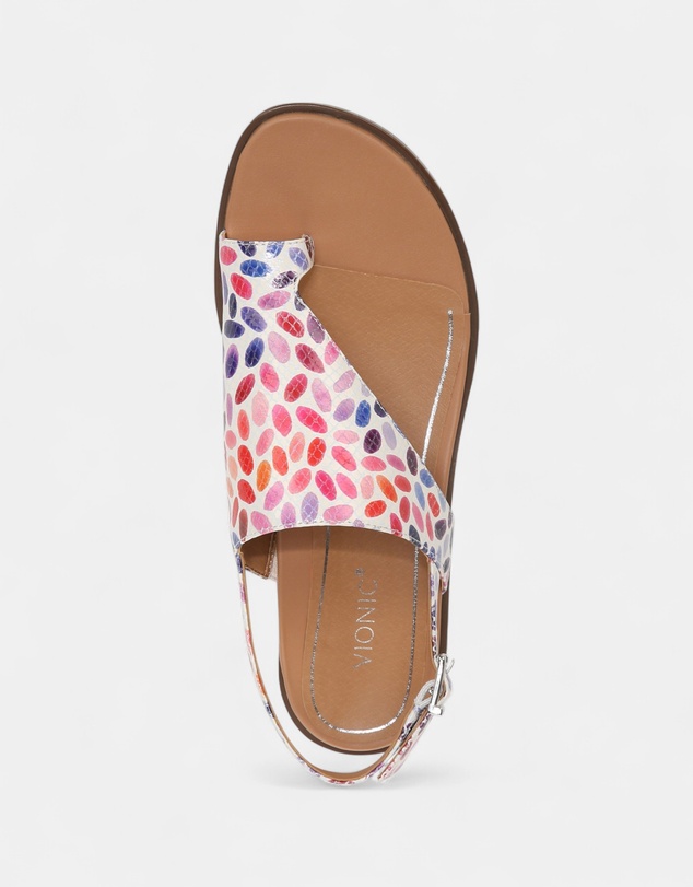 Vionic - Ella Sandal - White Multi Confetti