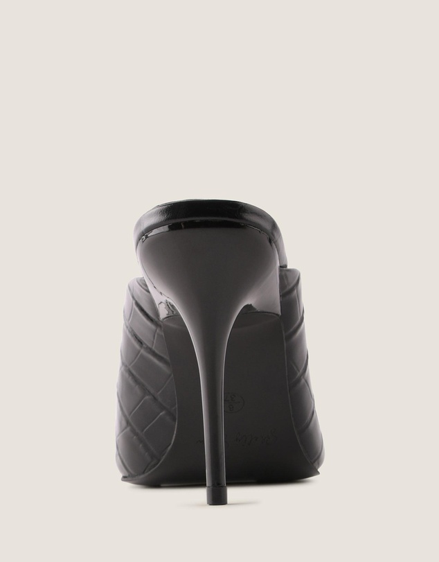 Shelly Shen - Dylan High Heels Black Croc