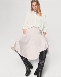 M.N.G - Fluid Long-Sleeved Blouse
