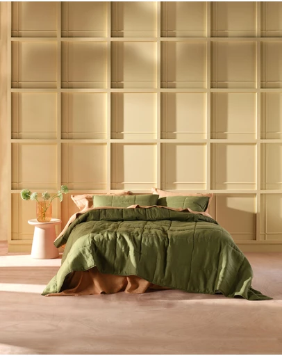 Linen House - Nimes Pure Linen Coverlet