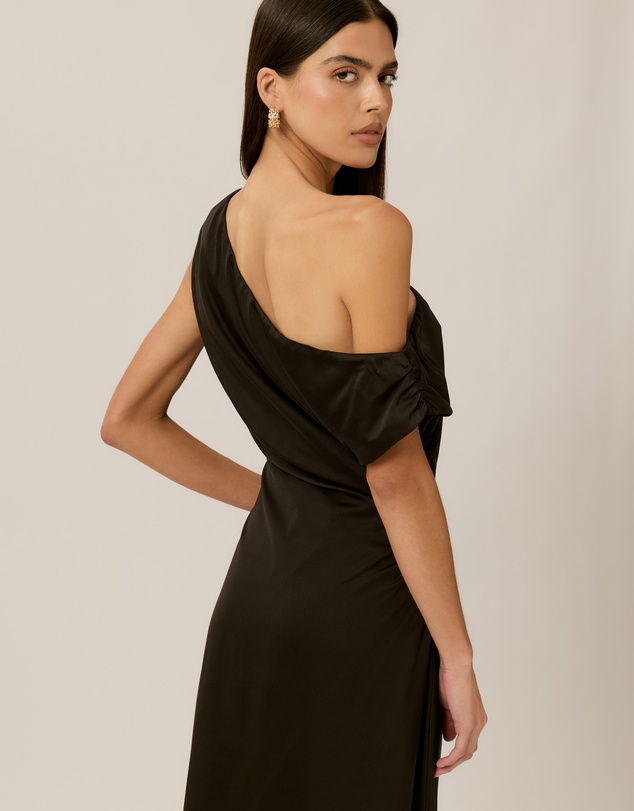 Tussah - Samara Asym Satin Midi Dress