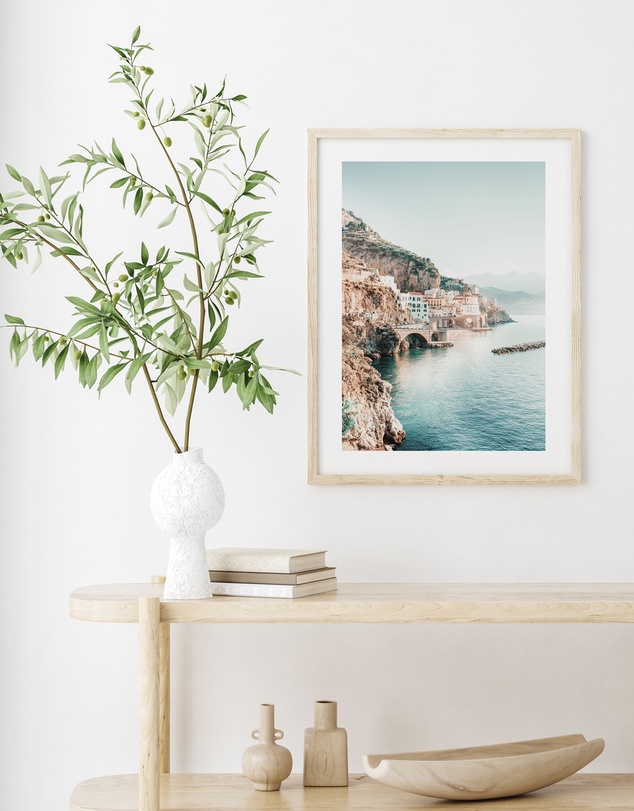 Olive et Oriel - Amalfi Sunsets I Art Print