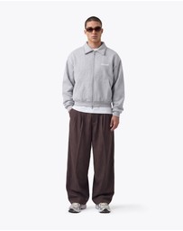 Zanerobe - Fleece Bomber Grey Marle