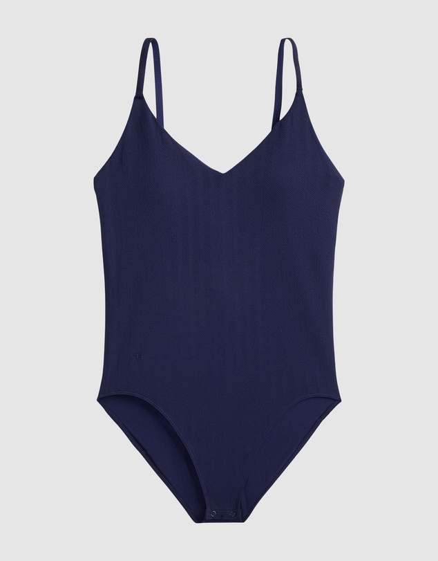 Lauren by Ralph Lauren - Herringbone Seamless Lingerie Bodysuit