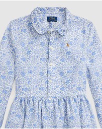 Polo Ralph Lauren - Floral Cotton Oxford Shirtdress - Teens