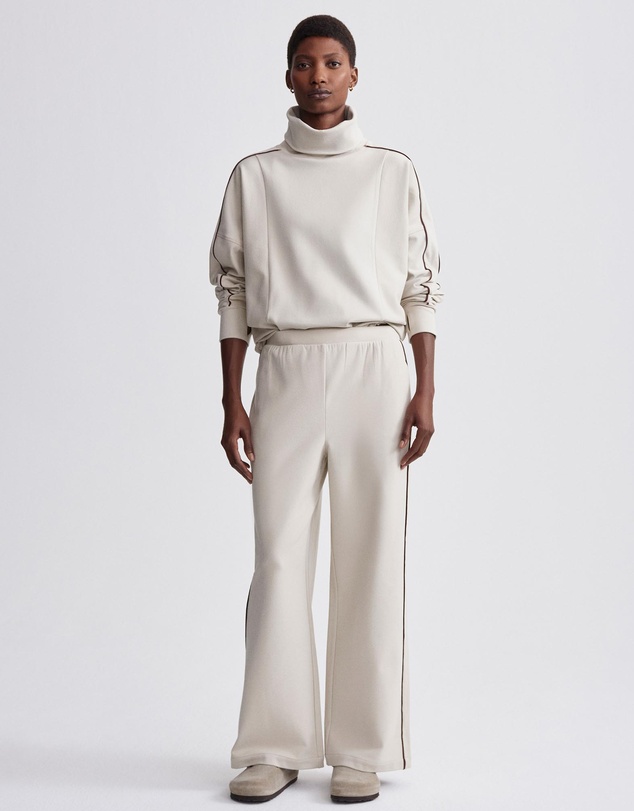 Varley - Brushed Rib Wide Leg Pants