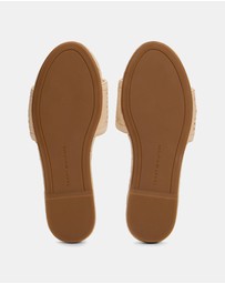 Tommy Hilfiger - Knit Mesh Espadrille Mules - Women's