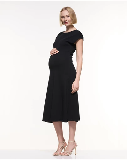 Soon Maternity - Grace Cap Sleeve Dress