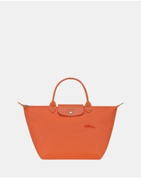 Longchamp - Le Pliage Green Canvas Handbag - Medium